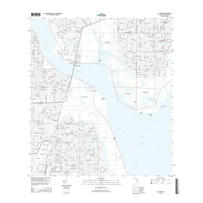 2015 Map of El Jobean, 2015 Print