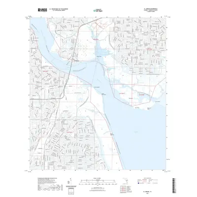2021 Map of El Jobean, 2021 Print