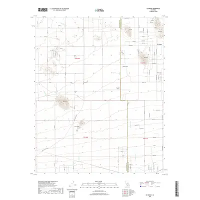 2018 Map of El Mirage, 2018 Print