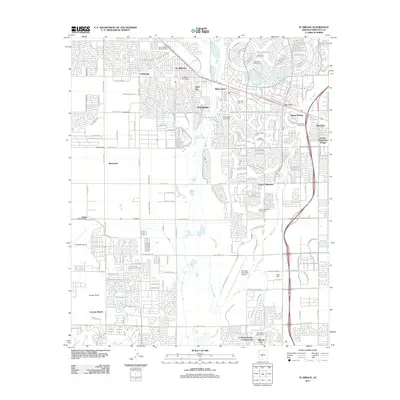 2011 Map of El Mirage, 2011 Print