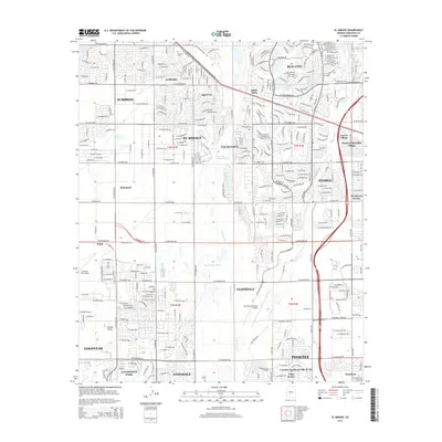 2014 Map of El Mirage, 2014 Print