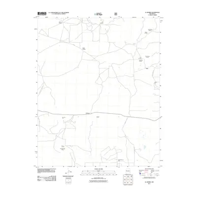2011 Map of El Morro, 2011 Print