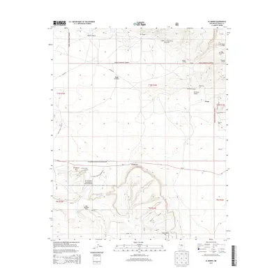 2013 Map of El Morro, 2013 Print