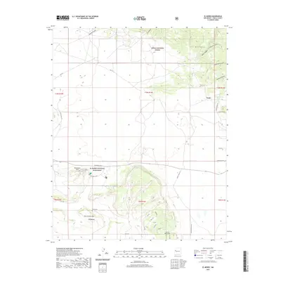 2020 Map of El Morro, 2020 Print