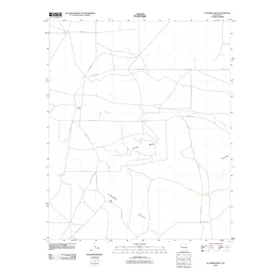 2010 Map of El Morro Mesa, 2010 Print