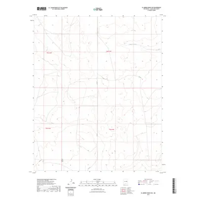 2023 Map of El Morro Ranch NW, 2023 Print