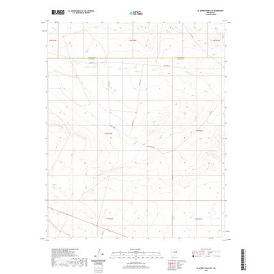 2020 Map of El Morro Ranch SE, 2020 Print