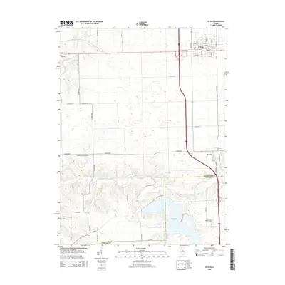 2015 Map of El Paso, 2015 Print