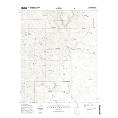 2013 Map of El Porvenir, 2013 Print