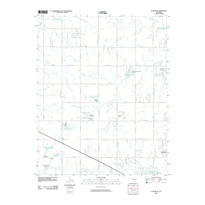 2009 Map of El Reno NE, 2009 Print