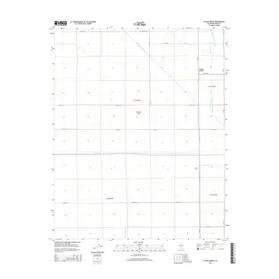2015 Map of El Rico Ranch, 2015 Print