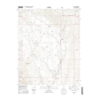 2013 Map of El Rito, 2013 Print