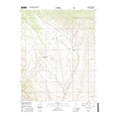 2017 Map of El Rito, 2017 Print