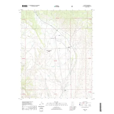 2020 Map of El Rito, 2020 Print