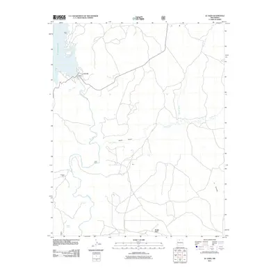 2011 Map of El Vado, 2011 Print