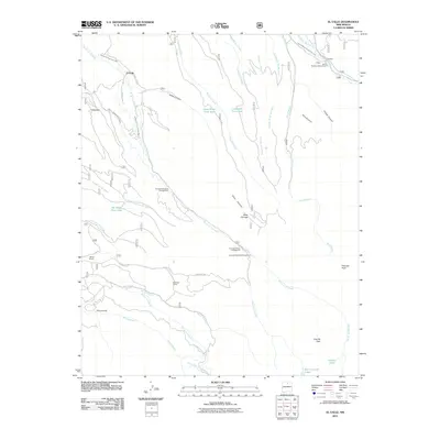 2011 Map of El Valle, 2011 Print