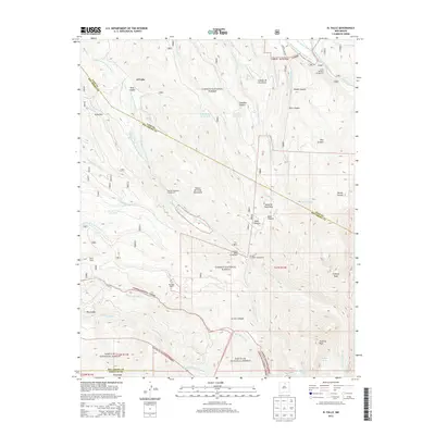 2013 Map of El Valle, 2013 Print
