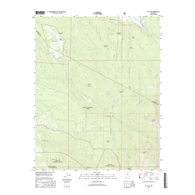 2017 Map of El Valle, 2017 Print