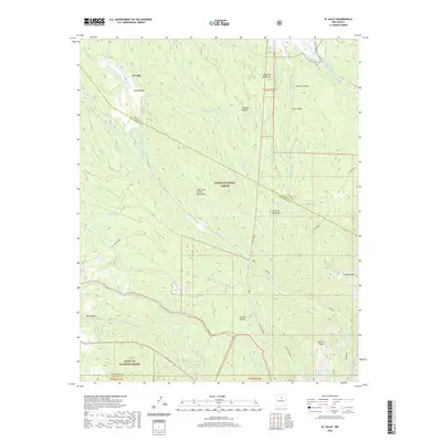 2020 Map of El Valle, 2020 Print