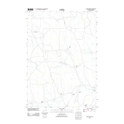 2012 Map of Elaine Draw, 2012 Print