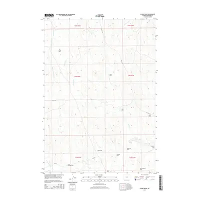 2015 Map of Elaine Draw, 2015 Print
