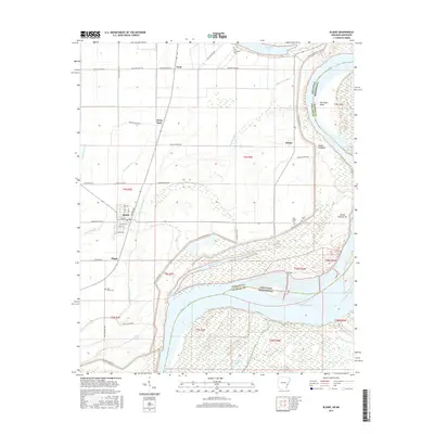 2017 Map of Elaine, 2017 Print