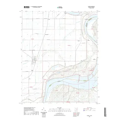 2020 Map of Elaine, 2020 Print