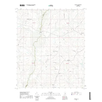 2018 Map of Elamville, 2018 Print