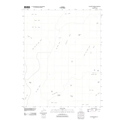 2011 Map of Elaterite Basin, 2011 Print