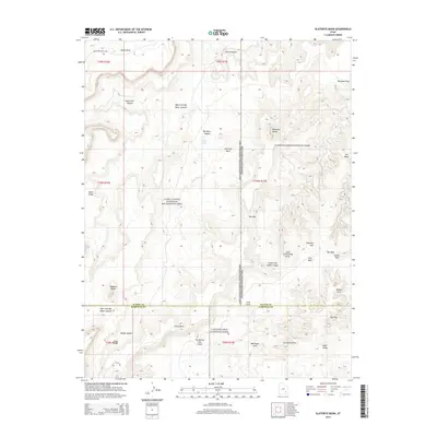 2014 Map of Elaterite Basin, 2014 Print