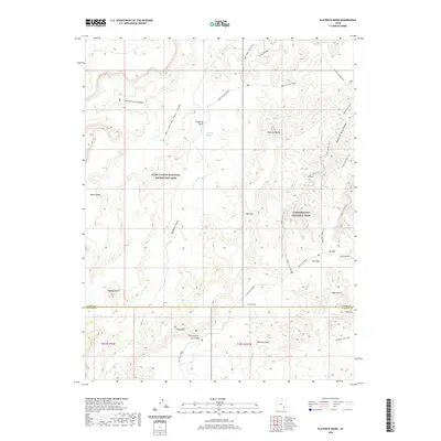2020 Map of Elaterite Basin, 2020 Print