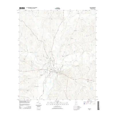 2014 Map of Elba, 2014 Print