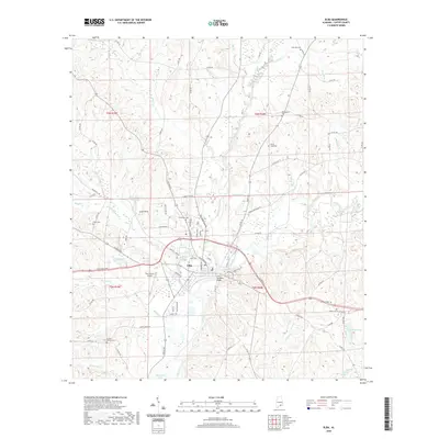 2020 Map of Elba, 2020 Print