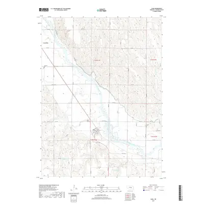 2017 Map of Elba, 2017 Print