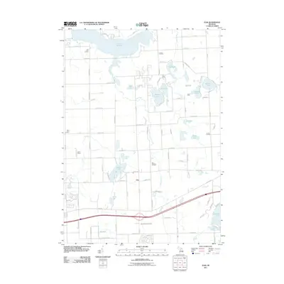 2011 Map of Elba, 2011 Print