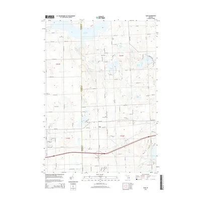 2014 Map of Elba, 2014 Print