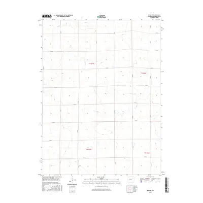 2016 Map of Elba NE, 2016 Print