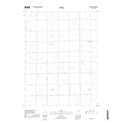 2019 Map of Elba NE, 2019 Print