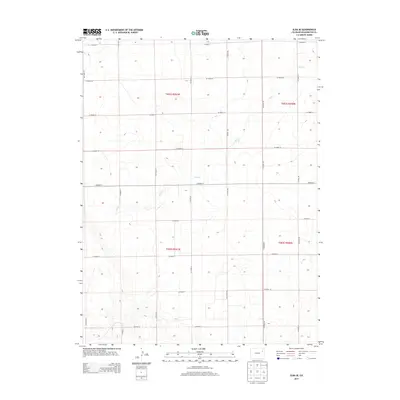 2013 Map of Elba SE, 2013 Print