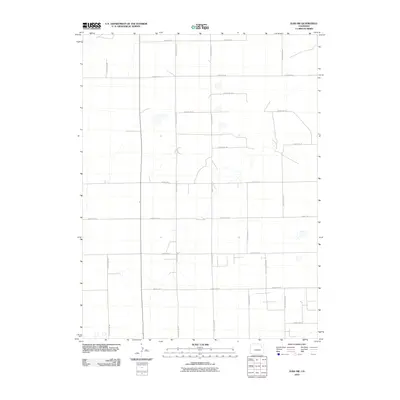2010 Map of Elba SW, 2010 Print
