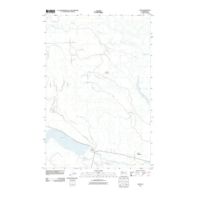 2011 Map of Elbe, 2011 Print