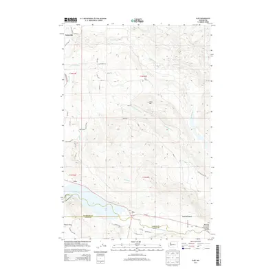 2013 Map of Elbe, 2013 Print