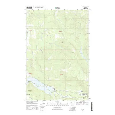 2017 Map of Elbe, 2017 Print