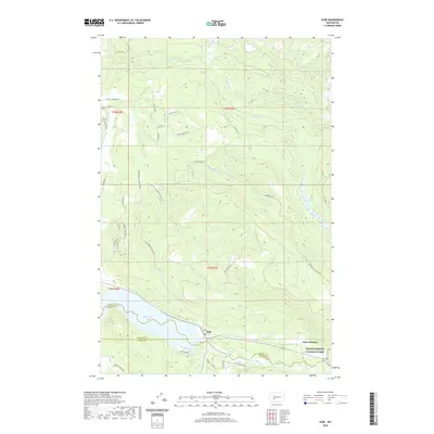 2020 Map of Elbe, 2020 Print
