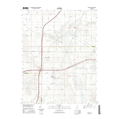 2016 Map of Elberfeld, 2016 Print