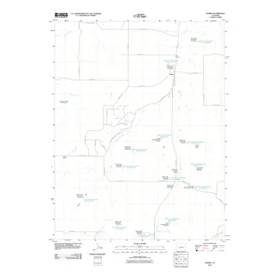 2010 Map of Elbert, 2010 Print