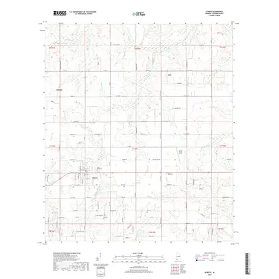 2018 Map of Elberta, 2018 Print