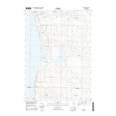 2014 Map of Elberta, 2014 Print