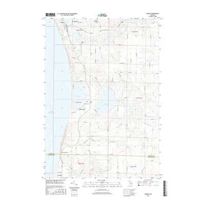 2017 Map of Elberta, 2017 Print