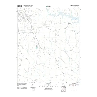 2011 Map of Elberton East, 2011 Print